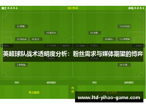 英超球队战术透明度分析:粉丝需求与媒体期望的博弈 英超球队战术透明度分析:粉丝需求与媒体期望的博弈